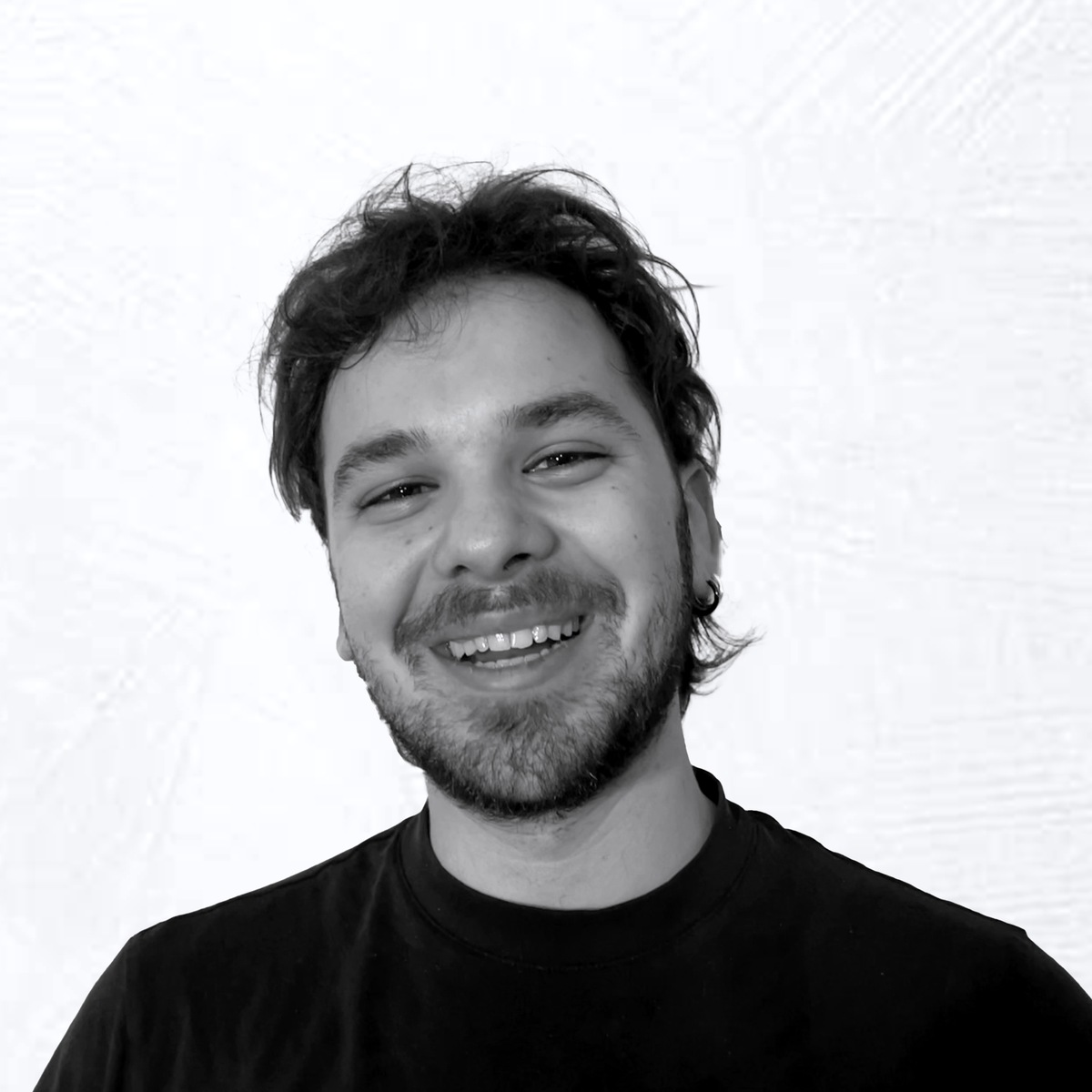 Studio portrait of Michele Montesi